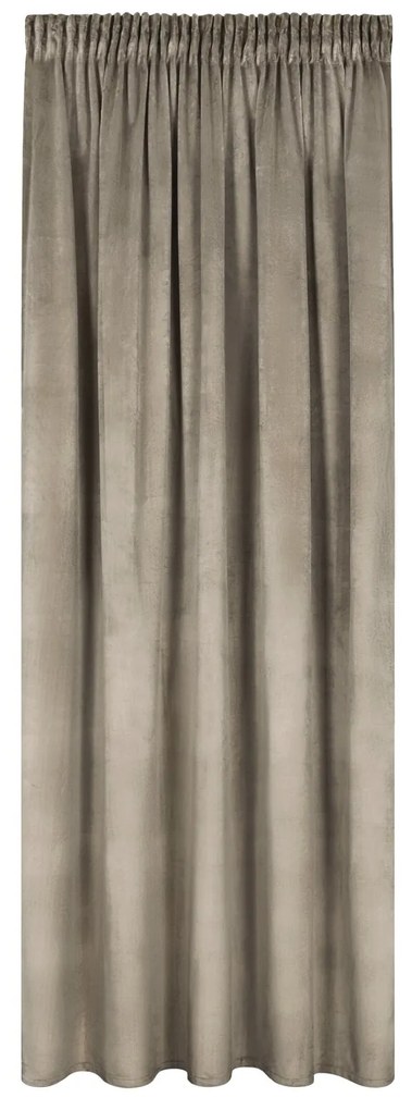 ZATEMŇOVACÍ ZÁVES NA PÁSKE ROSA 140X270 CM HNEDÁ