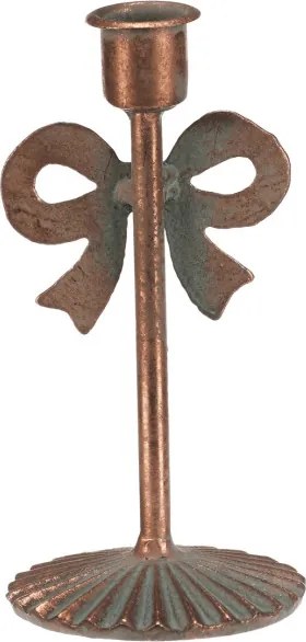Kovový svietnik 16 cm medený FUP566-S