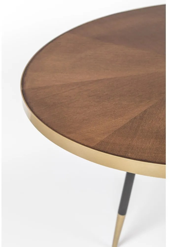 Jedálenský stôl s doskou v dekore jaseňového dreva 90x180 cm Denise – White Label