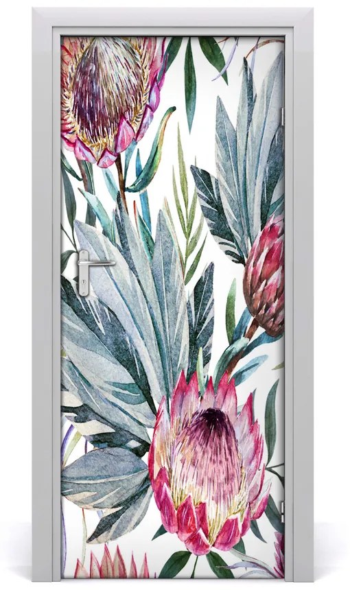 Samolepiace fototapety na dvere Protea 75x205 cm