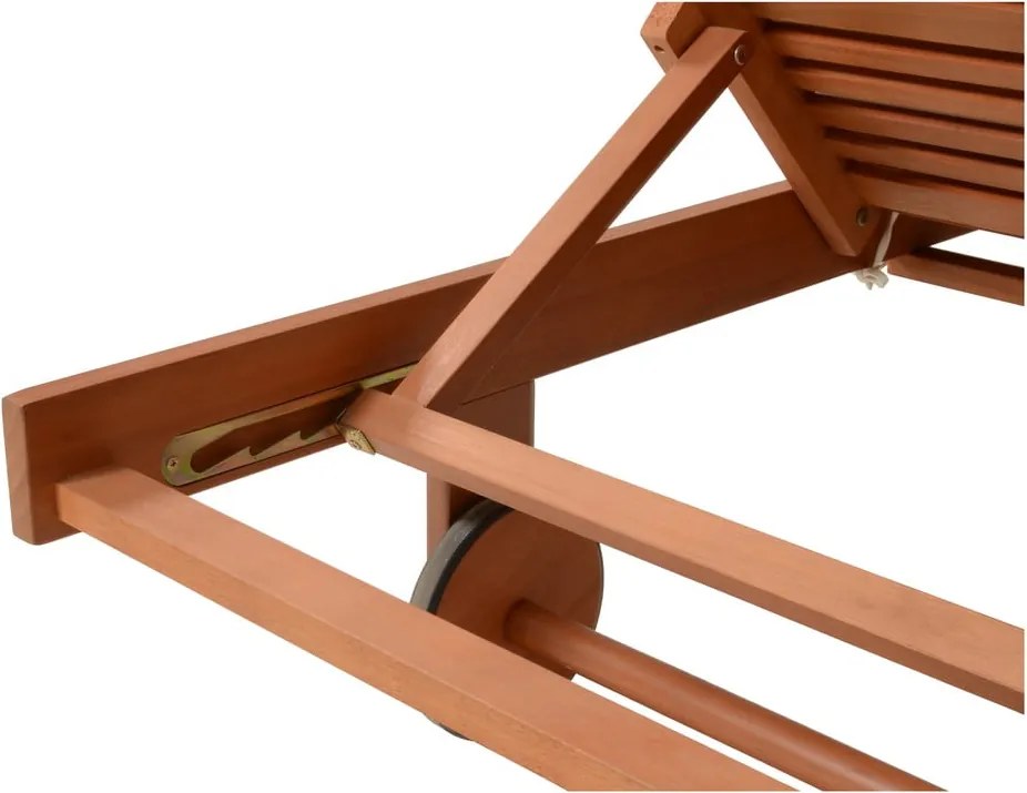 Drevené záhradné ležadlo v krémovo-prírodnej farbe San Diego – Garden Pleasure