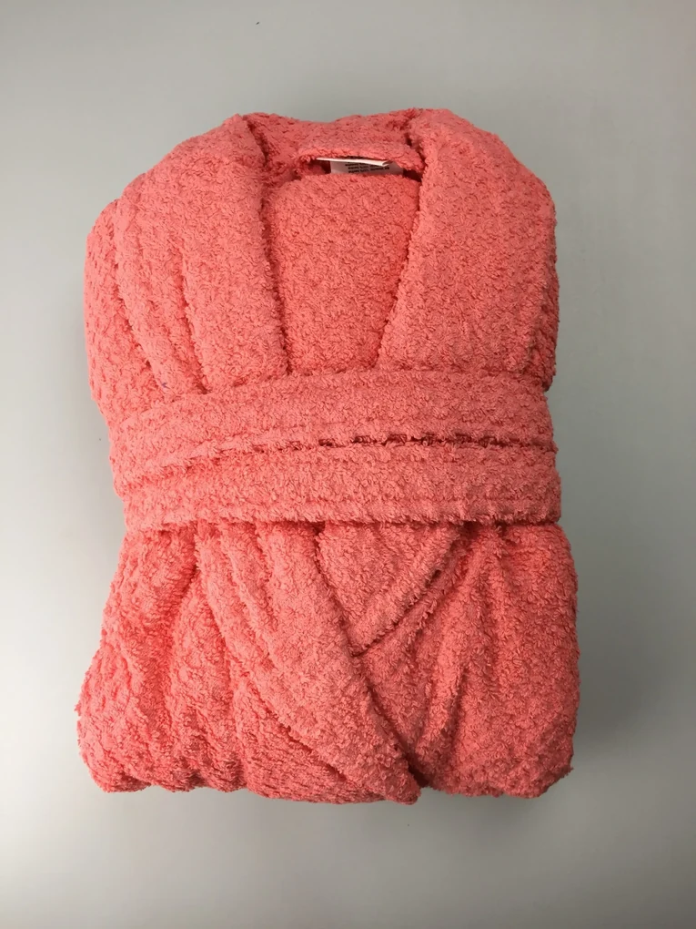 Froté unisex župan marhuľovo oranžový TiaHome - XL