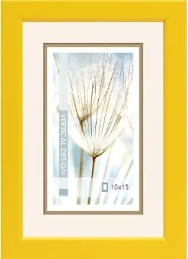 Fotorámik Giulia 10x15 cm, žltý%