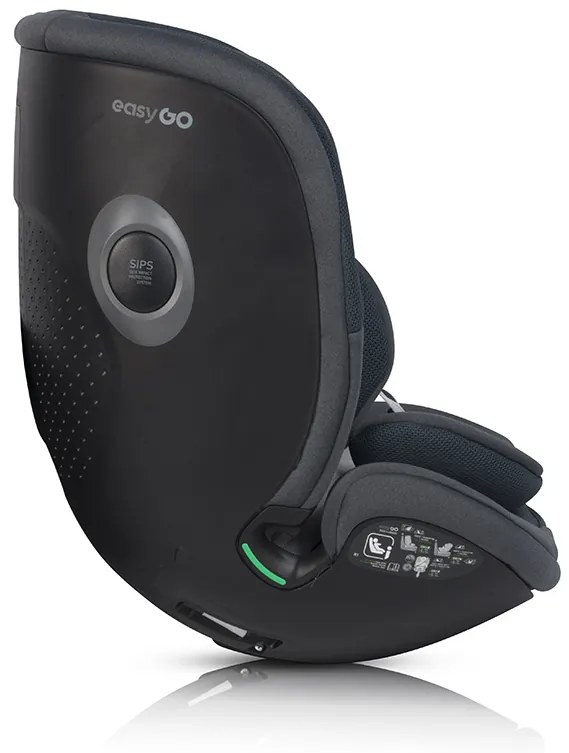 Súprava autosedačky EasyGo Buz Xtd Pro a Buz Pro Body 2 v 1 Granito