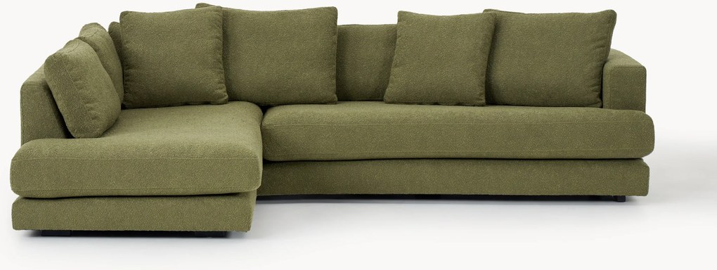 Rohová pohovka z buklé Tribeca (3-miestna)