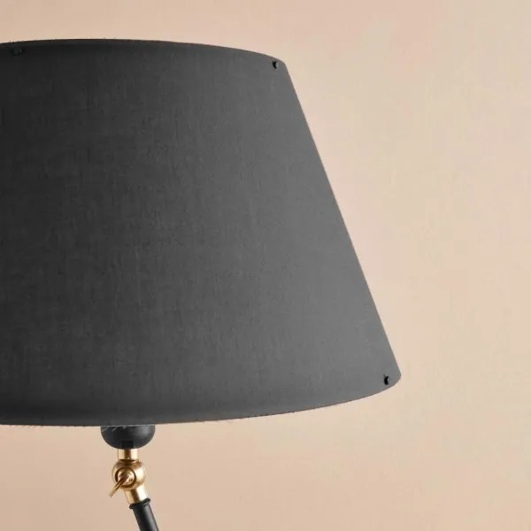 Stojacia lampa AYD 1xE27/40W/230V čierna