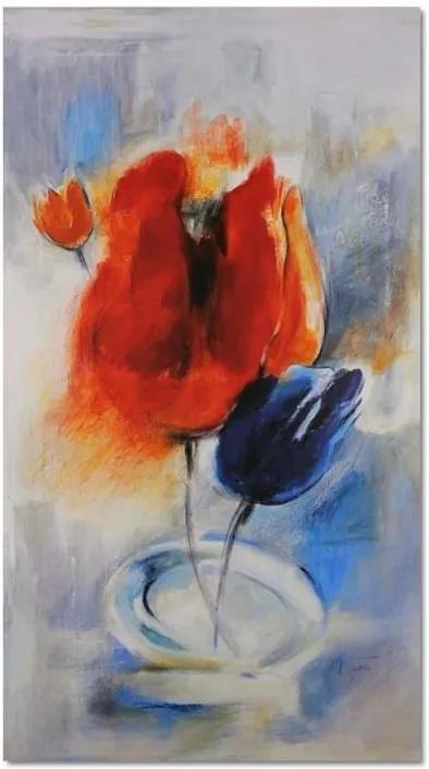 CARO Obraz na plátne - Fairytale Tulips 30x40 cm