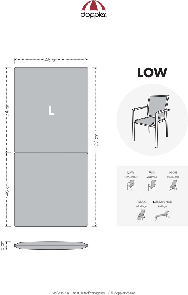 Doppler LIVING 2097 sivá