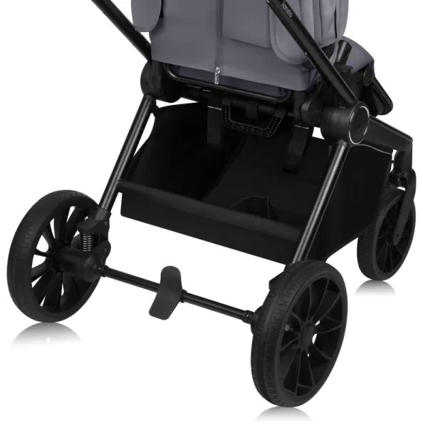 Lionelo - Kombinovaný kočík 2v1 MIKA PLUS Kameňová sivá