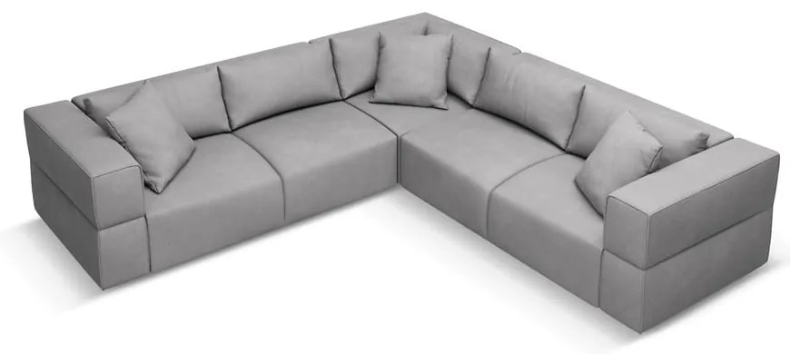 Svetlosivá rohová pohovka (variabilná) Esther – Milo Casa