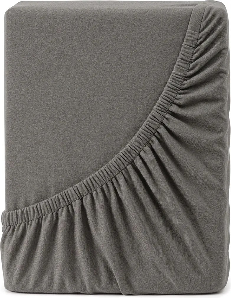 4Home jersey prestieradlo Lycra antracit, 180 x 200 cm
