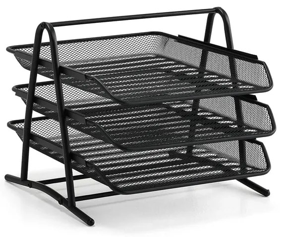 Kancelársky odkladač, čierny