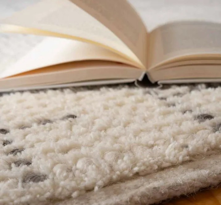 Obsession, Ručne tkaný kusový koberec My Freya 270 cream, 120x170, biela, obývacia izba