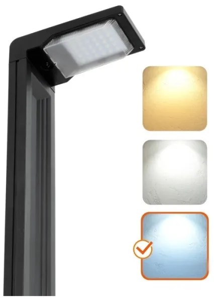 LED Solárna lampa LED/0,2W/3,7V 6500K IP44 2200 mAh