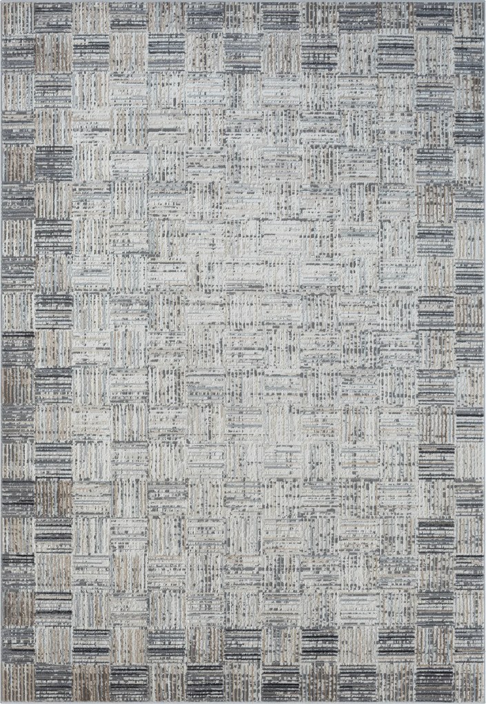 My Flair, Kusový koberec My Mood creme, 200x290, šedá, chodba / predsieň