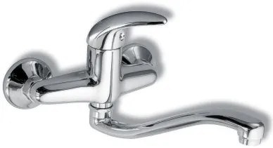 Novaservis Metalia 55, drezová umývadlová batéria 150 mm, chrómová, 55070,0