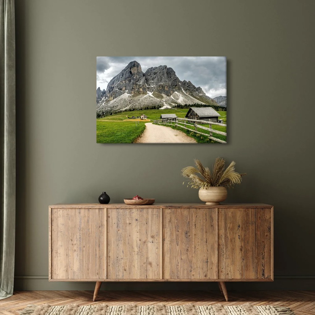 Obraz - V rakúskych horách (90x60 cm)