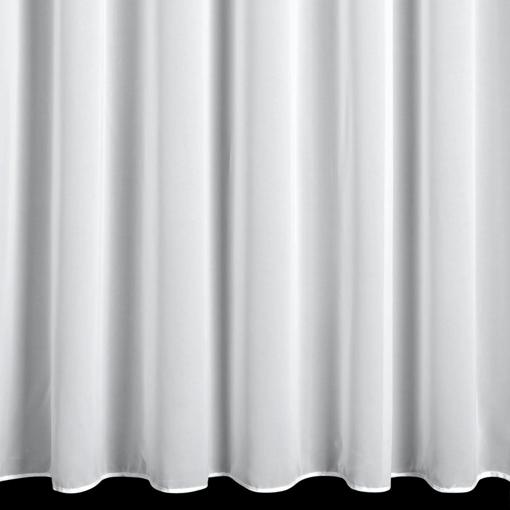 ZÁCLONA NA KRÚŽKOCH DEBRA 300 CM X 250 CM BIELA