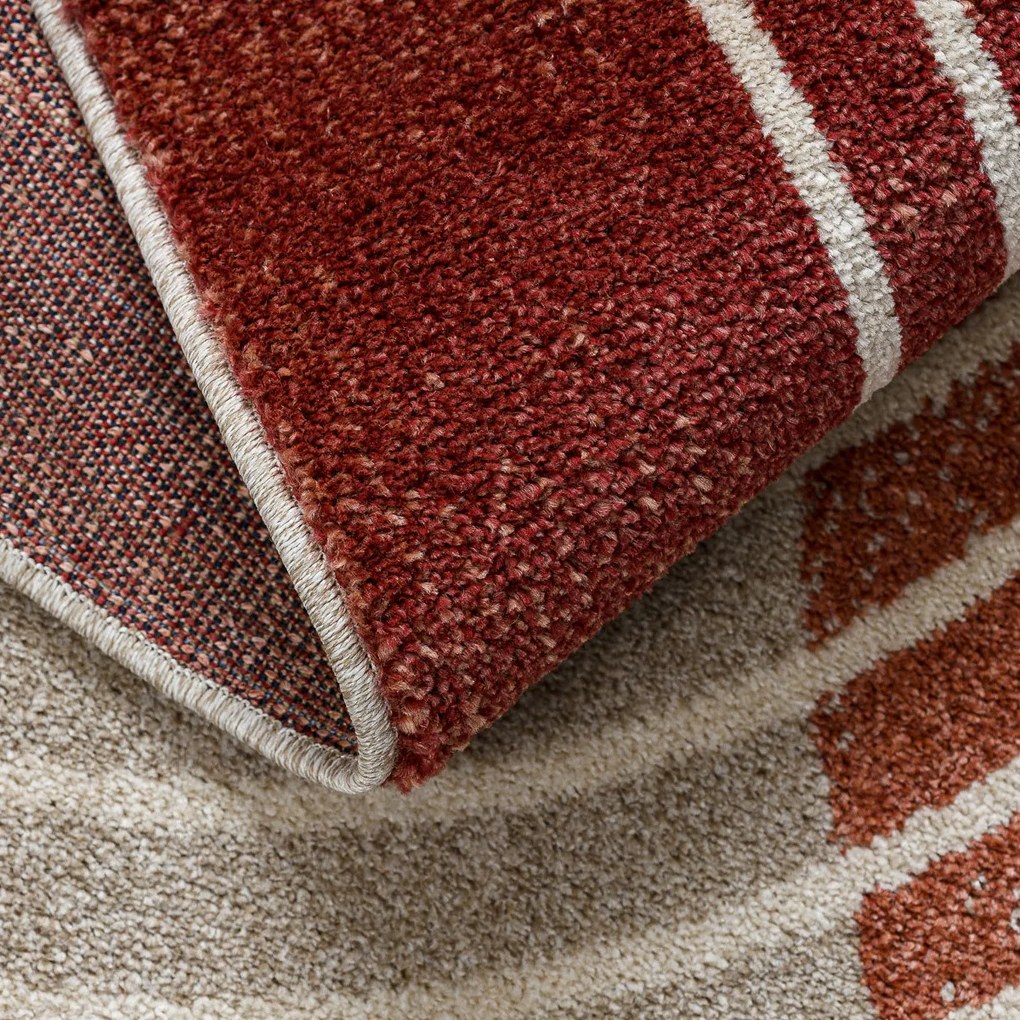 Kusový koberec Fusion 0810 beige/terra, 180x270, viacfarebná, kancelária, Dywany Łuszczów