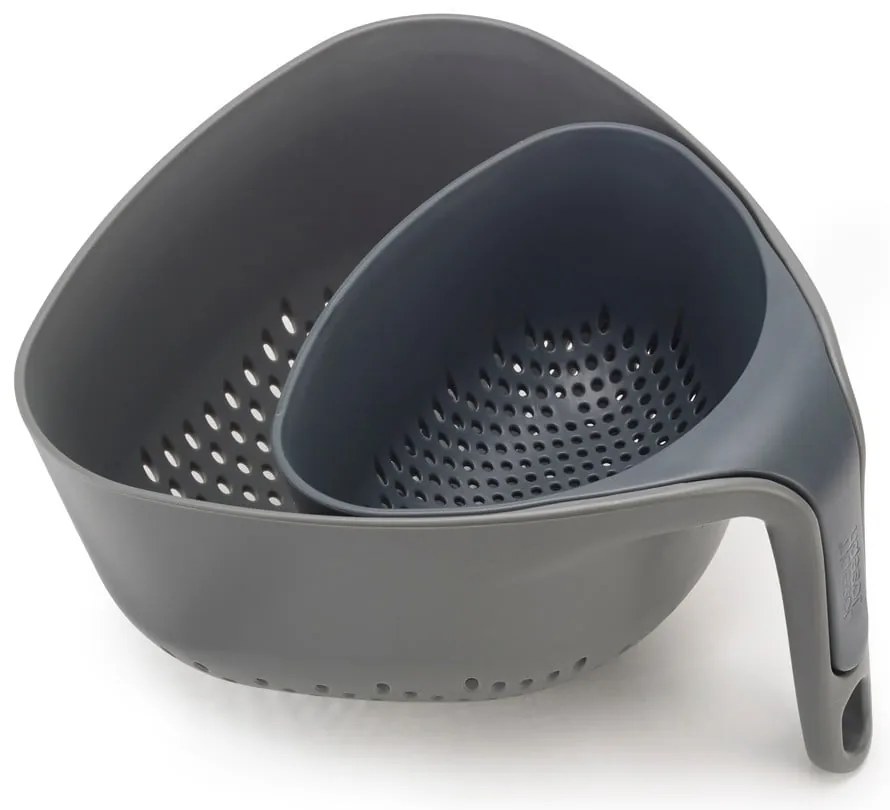 Sivé kompaktné cedidlo Joseph Joseph Colanders