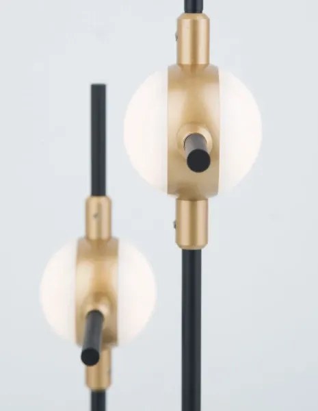 LED stolová lampa Atomo 28 čierne