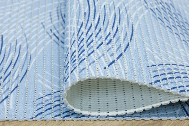 Kúpelňová penová rohož 88A modrá