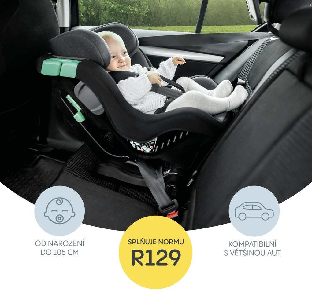 Autosedačka ZOPA Verso R129 - Aquatic Green