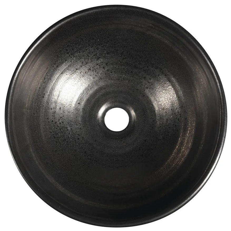 Sapho Sapho, ATTILA keramické umývadlo, priemer 43cm, metalická meď, DK010