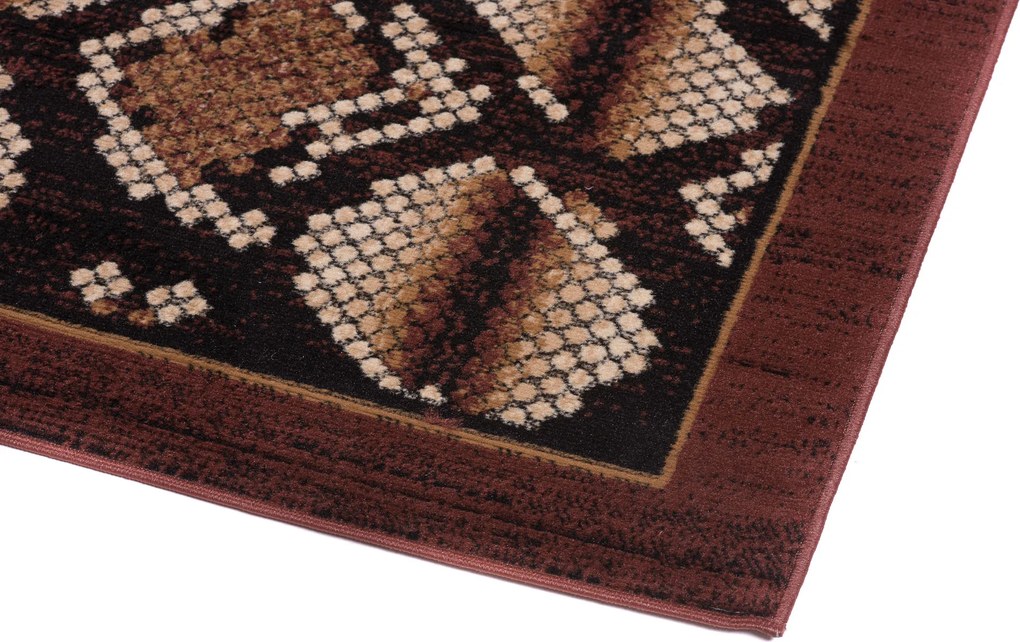 TA Koberec K873A ČIERNA LACNÁ PP BGX Rozmer: 130x190 cm