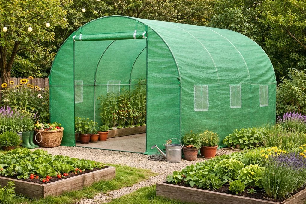 TRENDIE Fóliovník 2x3,5m zelený STANDARD