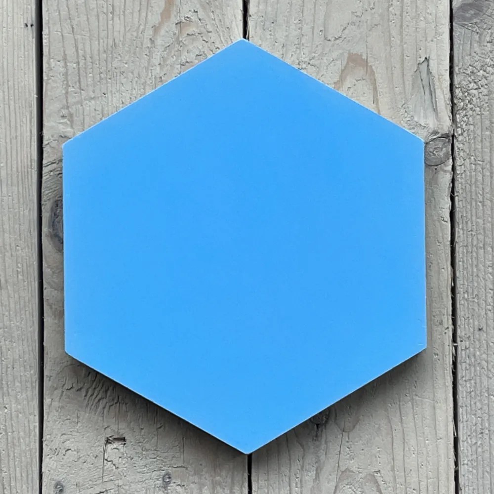 Cementová dlažba Hexa M33 - Farba: chrpa | Articima