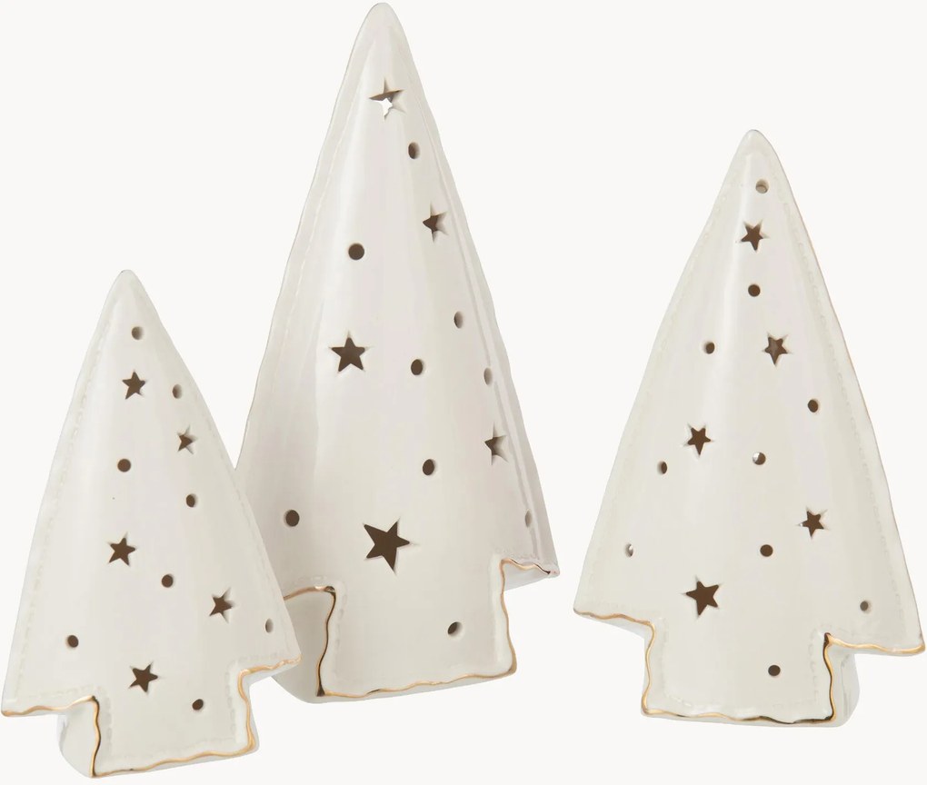 Vianočné dekoračné LED svietidlá Christmas Tree, 3 ks
