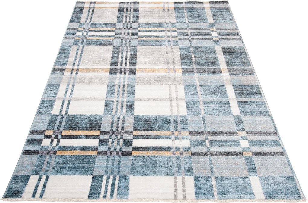 TA Koberec 3545B D.BLUE / L.BLUE MYSTIC Rozmer: 250x350 cm
