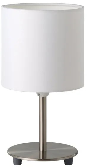 Eglo 54744 - Stolná lampa ANADIA 1xE14/40W/230V biela/matný chróm
