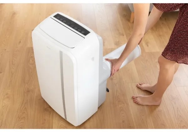 Sencor - Inteligentná mobilná klimatizácia 3v1 1450W/230V 12000 BTU Wi-Fi biela + DO