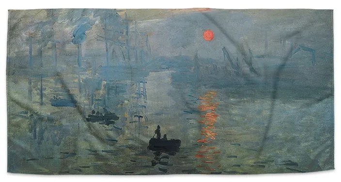 Sablio Uterák Impresia, východ slnka - Claude Monet - 30x50 cm