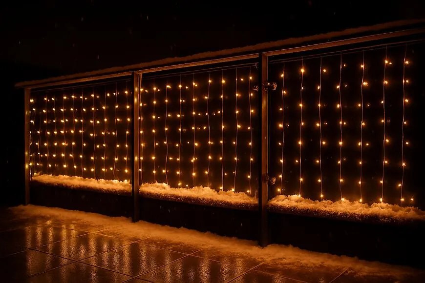 Vianočné LED svetielka 189  vonkajšie Transf 49/25/LED/ww+cw+flash