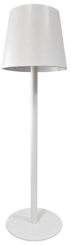 LED dotyková stolná lampa stmievateľná 5W/5V USB 1200 mAh biela