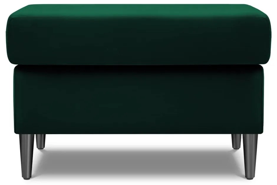 Zelená zamatová podnožka Kyoto – Cosmopolitan Design