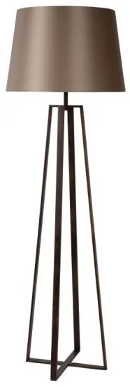Lucide 31798/81/97 - Stojacia lampa COFFEE 1xE27/60W/230V hnedá