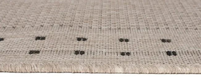 Behúň Floorlux 20329 strieborný / čierny