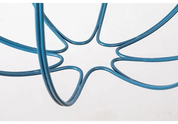 Rabalux 72024 - Luster na lanku SVENS 1xE27/60W/230V čierna/modrá