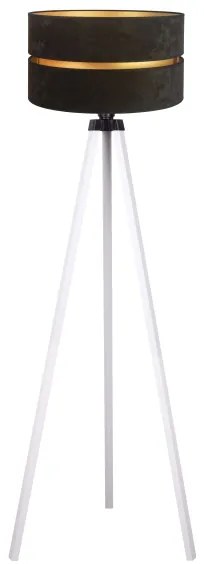 Duolla - Stojacia lampa DUO 1xE27/60W/230V pr. 44 cm čierna/biela