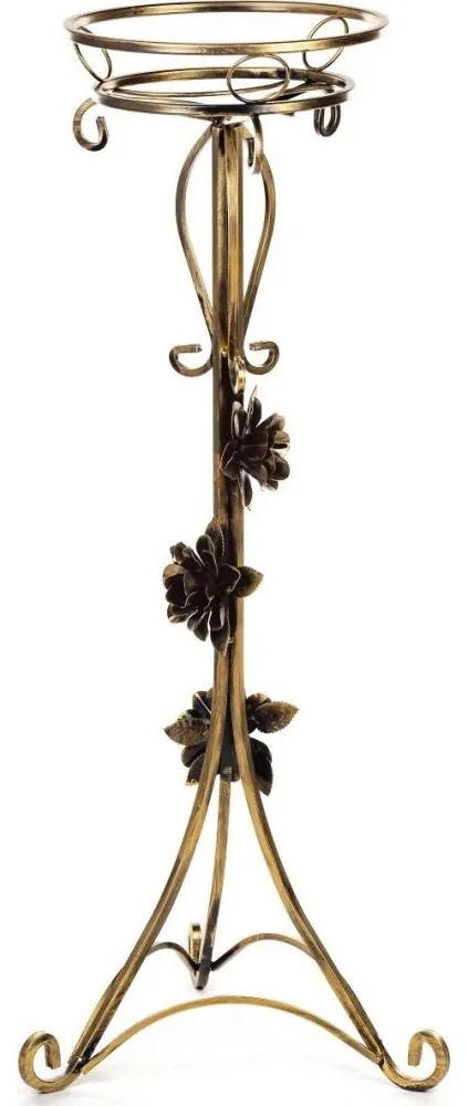 Stojan na kvety 95x38 cm zlatá
