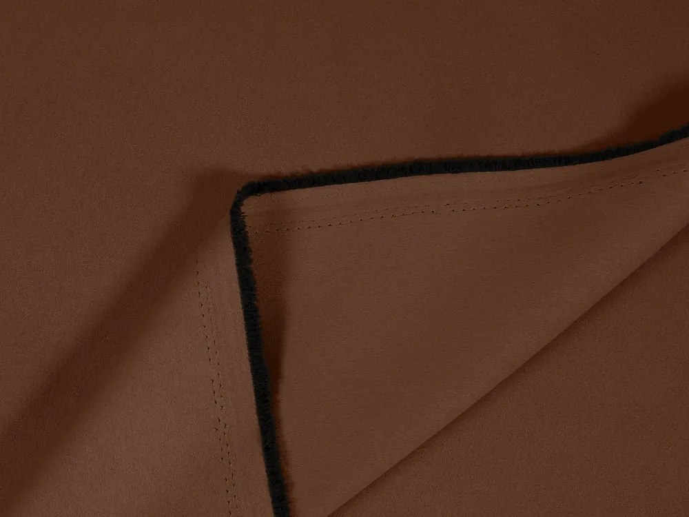 Biante Dekoračný behúň na stôl BKU-114 Čokoládovo hnedý 20x180 cm