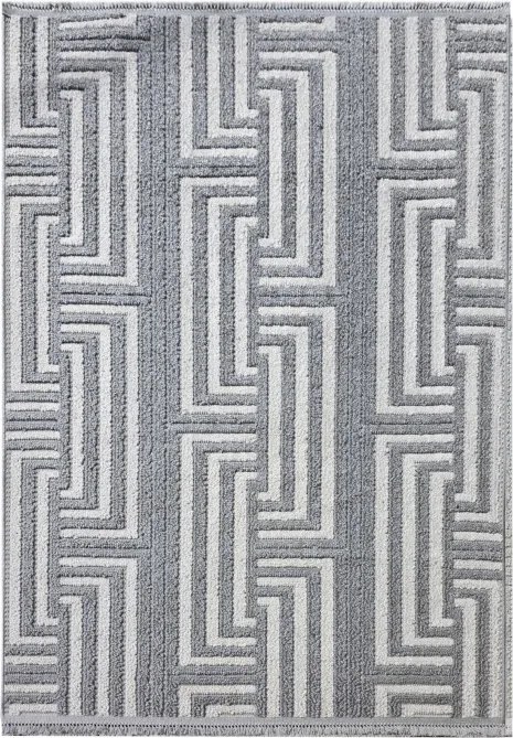 DC Koberec Milano 011 sivá krémová Rozmer: 80×150 cm