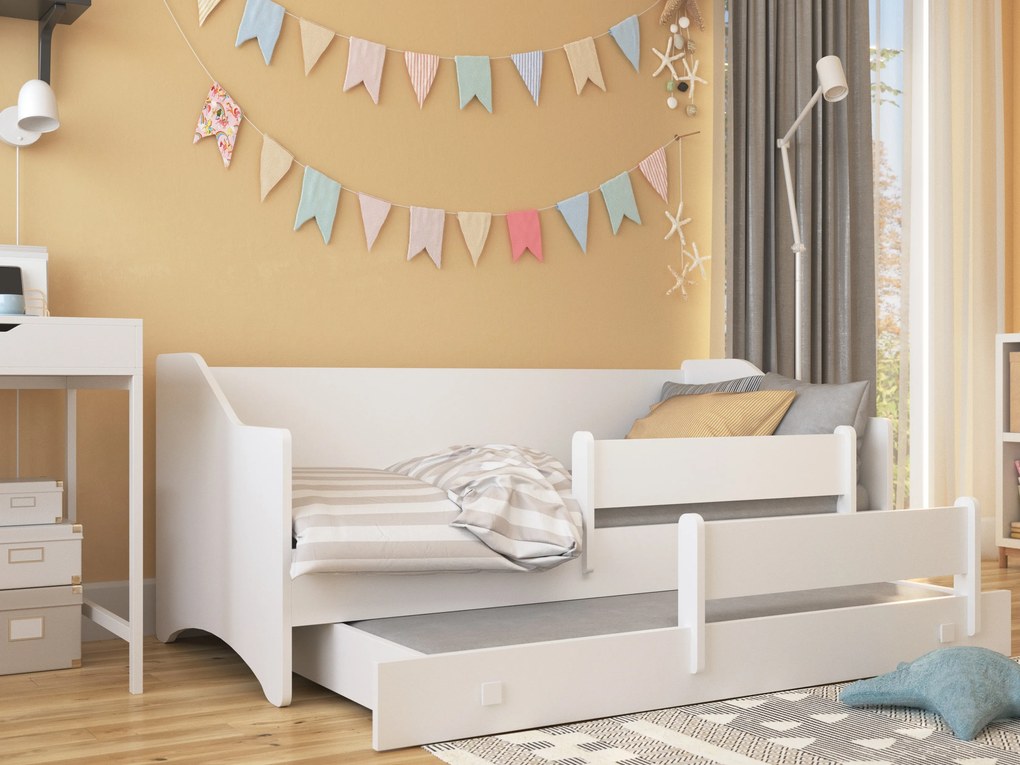 Rozkladacia detská posteľ 160x80 cm. Akcia -21%. Vlastná spoľahlivá doprava až k Vám domov. 1052309