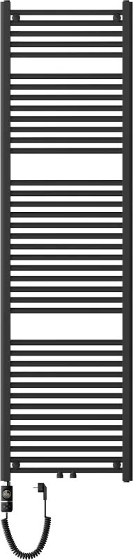 Mexen Mars, elektrické vykurovacie teleso 1800 x 500 mm, 900 W, čierna, W110-1800-500-2900-70