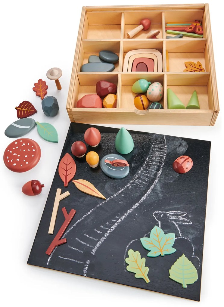 Tender Leaf - Drevená stavebnica - môj les