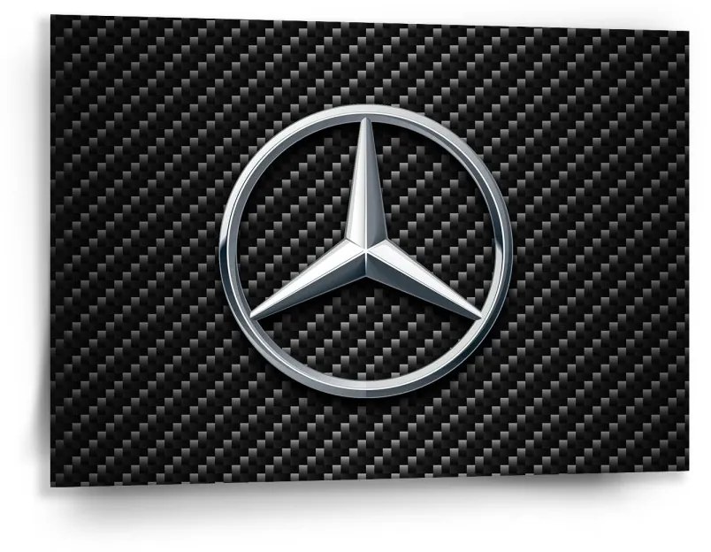 Sablio Obraz Logo 4 Carbon - 90x60 cm